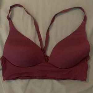 Lightly lined plunge lounge bra. Victoria secret. Size: 32C